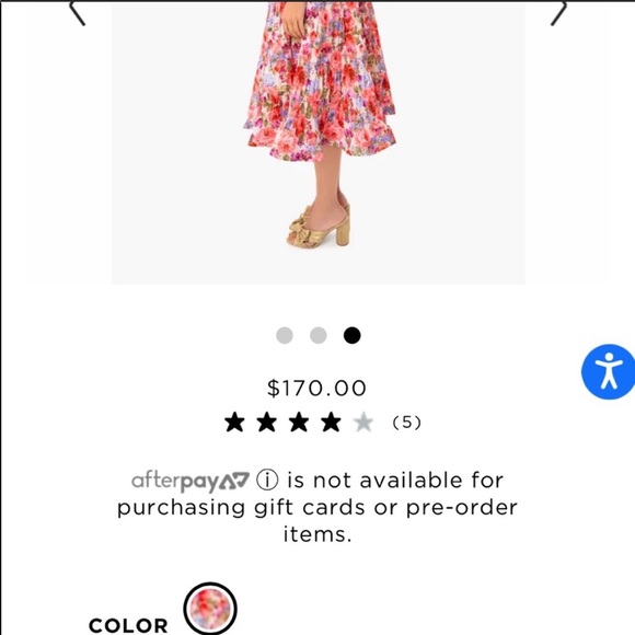 Tuckernuck Beulah Rita Floral Dress Sz Small (looks like Zimmerman) sold out - Picture 3 of 3